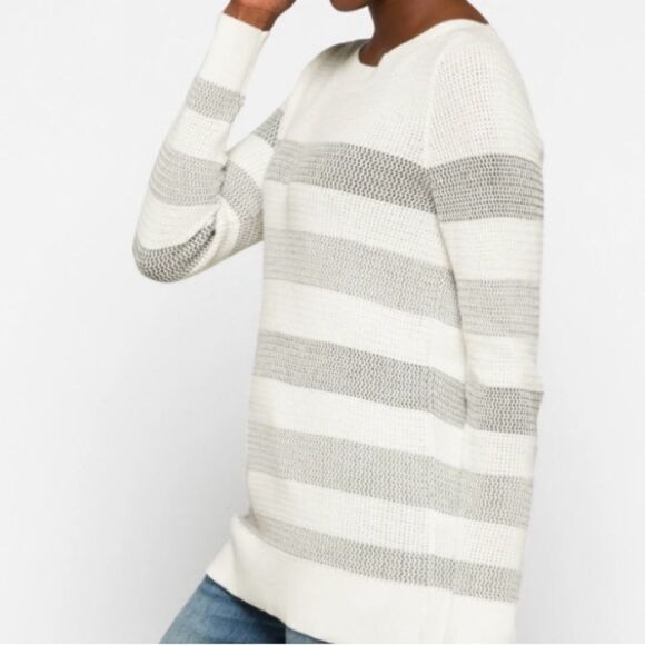 Market & Spruce Boatneck Striped Sweater - Picture 3 of 7